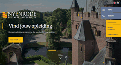 Desktop Screenshot of nyenrode.nl